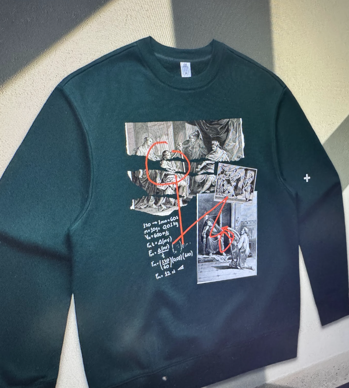 Throne Room · Sudadera Verde